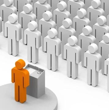 The audience Stock Illustration