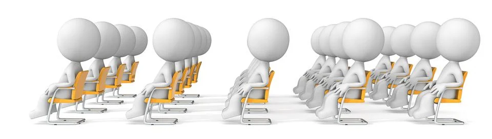 Audience. Stock Illustration