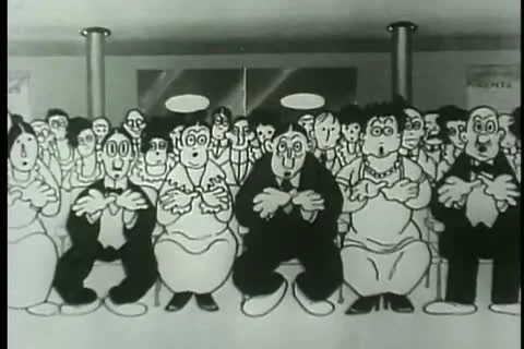 Audience levitating 스톡 동영상 11345887