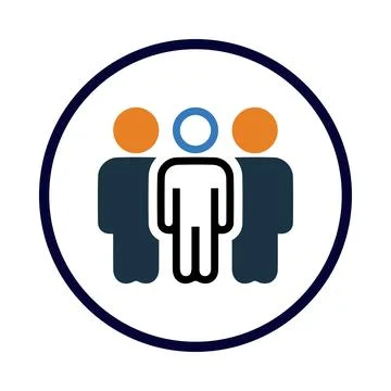 Audience, target, target audience icon Stock Illustration