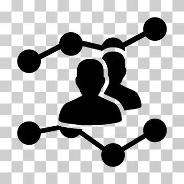 Audience Trends Vector Icon 스톡 일러스트