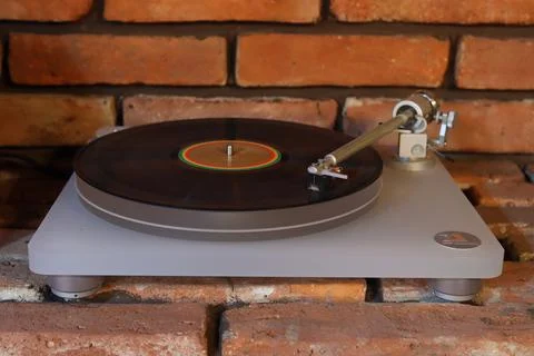 Audio amplifier for home theater. Stock Photos