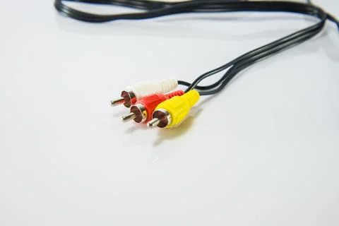 Audio and Video Cable Stock Photos