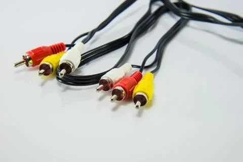 Audio and Video Cable Stock Photos