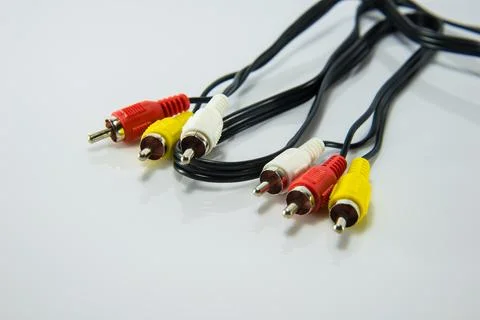 Audio and Video Cable Stock Photos