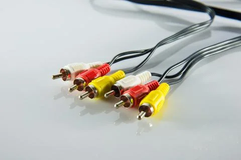 Audio and Video Cable Stock Photos