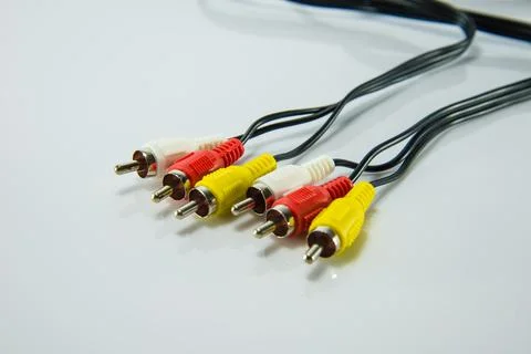 Audio and Video Cable Stock Photos
