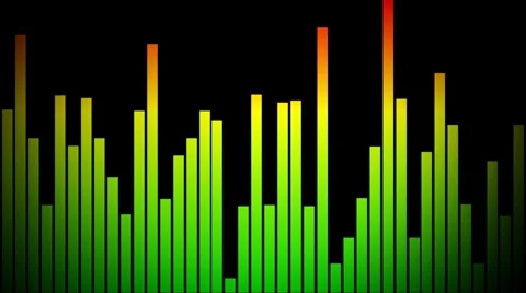 Audio bar Stock Footage 3659043