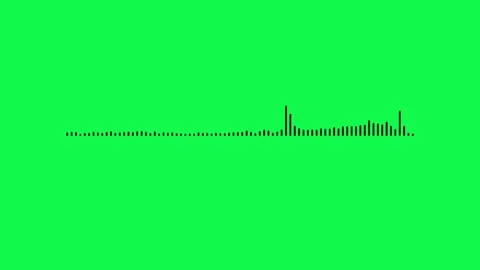 Audio bar, spectrum form white video footage of audio visualizer. Video stock 311404756