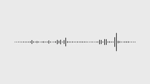 Audio bar, spectrum form white video footage of audio visualizer. Video stock 311404798