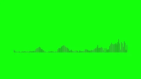 Audio bar, spectrum form white video footage of audio visualizer. Video stock 311404817