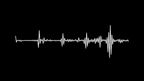Audio bar, spectrum form white video footage of audio visualizer. Video stock 311404920