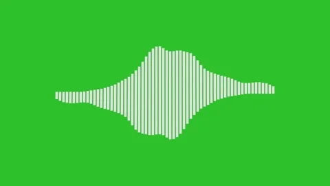 Audio bar, spectrum form white video footage of audio visualizer. Video stock 311405094