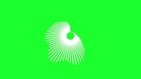 Audio bar, spectrum form white video footage of audio visualizer. Video stock 311405201