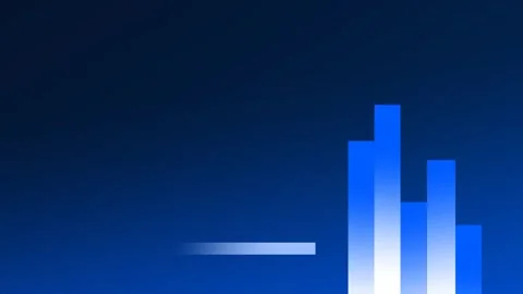 Audio bars bottom Stock Footage 335608825
