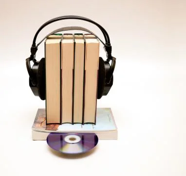 Audio book cd Stock Photos