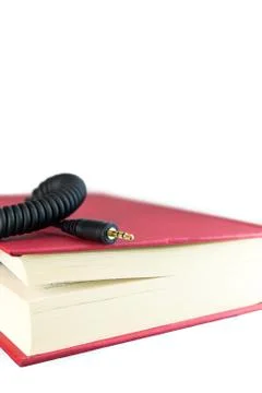 Audio book concept 스톡 사진