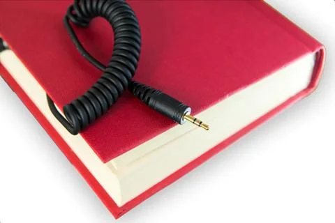 Audio book concept Stock Photos