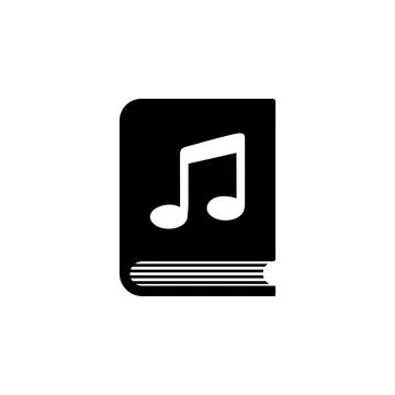 Audio Book Flat Vector Icon Stock Illustration