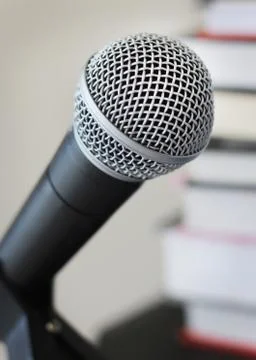 Audio books narration Stock Photos
