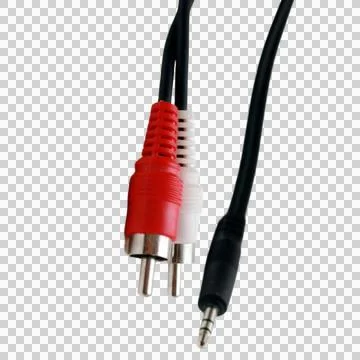 Audio cable Stock Illustration