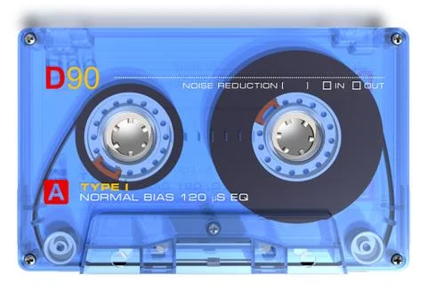 Audio cassette Stock Illustration