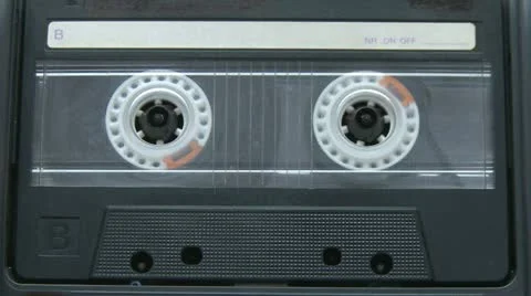 Audio cassette music Video stock 12320649