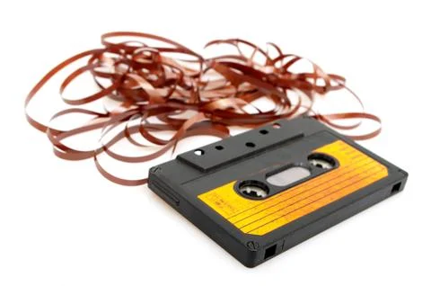 Audio cassette tape Stock Photos