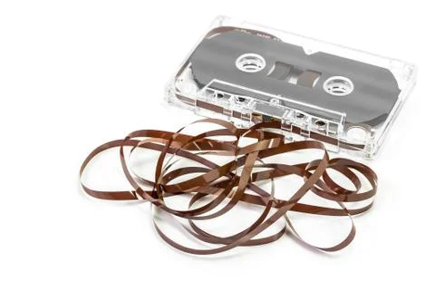 Audio cassette tape Stock Photos
