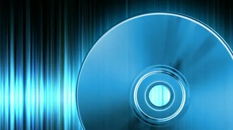 Audio CD Stock Footage 21926256