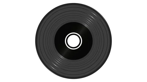 Audio CD Rotation Animation. Vídeos de archivo 336629772