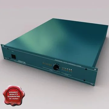 Audio Conference System Creator 3D Model