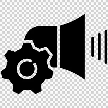Audio configuration Stock Illustration