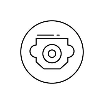 Audio, connector icon. Simple line, outline vector elements of connectors and 스톡 일러스트