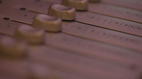 Audio console Stock-Footage 23532903