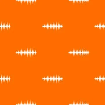 Audio digital equalizer technology pattern seamless 스톡 일러스트