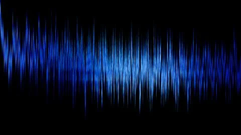 Audio digital equalizer technology, pulse musical. Abstract of sound wave. St Stock Illustration