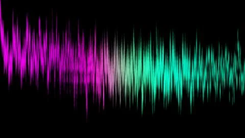 Audio digital equalizer technology, pulse musical. Abstract of sound wave. St Stock Illustration