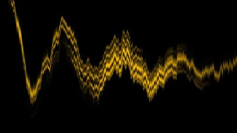 Audio digital equalizer technology, pulse musical. Abstract of sound wave. St Stock Illustration