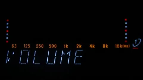 Audio display eq ecu alternative aux Stock-Footage 18008322