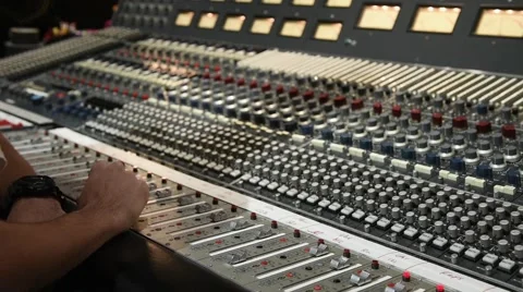 Audio Engineer 1 Stock Footage 47253266