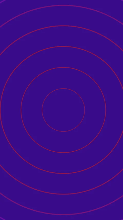 Audio Engineer Visualizes Sound With Concentric Circles, Colorful Ripple Stock Footage 324854658