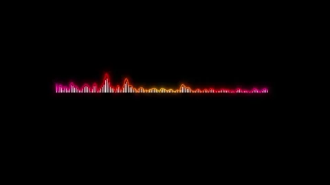 Audio Equalizer Background Animation. spectrum audio animation. 스톡 동영상 320328231