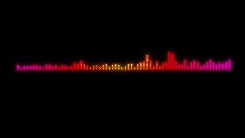 Audio Equalizer Background Animation. spectrum audio animation. 스톡 동영상 320328254