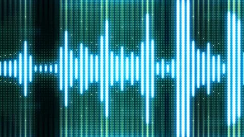 Audio equalizer background. Stock Illustration