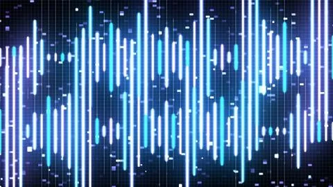 Audio equalizer background. Stock Illustration