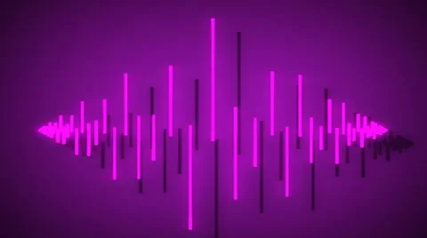 Audio equalizer bars moving. Loopable. Stock Footage 66865008