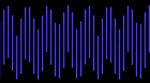 Audio equalizer bars moving. Loopable. Stock Footage 66865010