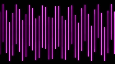 Audio equalizer bars moving. Loopable. 動画素材 66865049