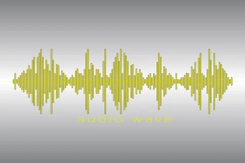 Audio equalizer element Illustrazione stock